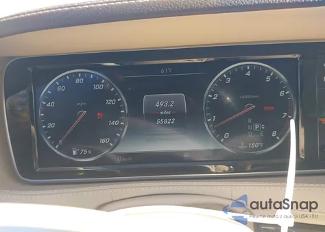 2016 Mercedes-Benz S 550 из США, поврежденный, VIN WDDUG8CB9GA239419